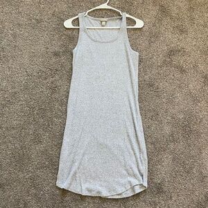 Gray sweater dress size small